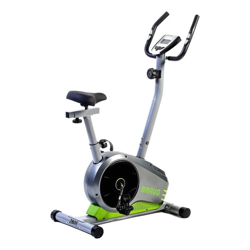Bicicleta ergométrica Bravo 280E con freno magnético Gris/Negro