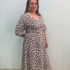 Vestido Animal Print Italia Animal Print