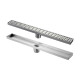 Desagüe Rectangular En Acero Inox 60X7