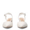 Zapato de Mujer Bottero abierto con tobillera Blanco