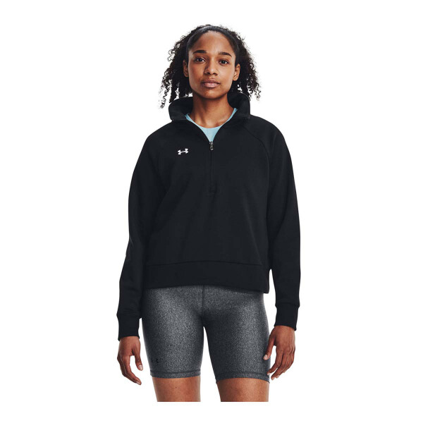 Buzo Under Armour Rival Fleece HZ Mujer 1379492-001 Negro