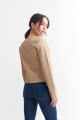 Campera biker TOSTADO