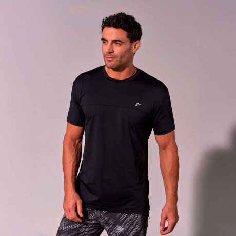 Remera T- Rony de Hombre Negro