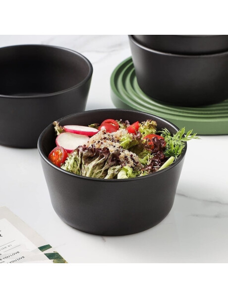 BOWL RECTO STONEWARE D15.5x7.5CM TOKIO NEGRO BOWL RECTO STONEWARE D15.5x7.5CM TOKIO NEGRO