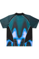 OBEY BLURRED SOCCER JERSEY Azul