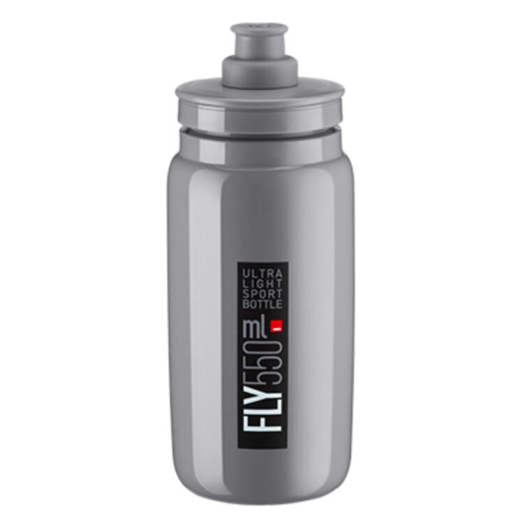 Caramañola Elite Car Fly 550ML Gris