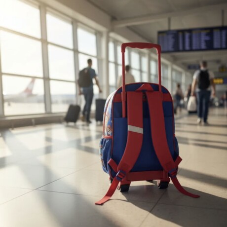 Mochila Nickelodeon 3D Con Carro 40x30 Paw Patrol Mochila Nickelodeon 3D Con Carro 40x30 Paw Patrol