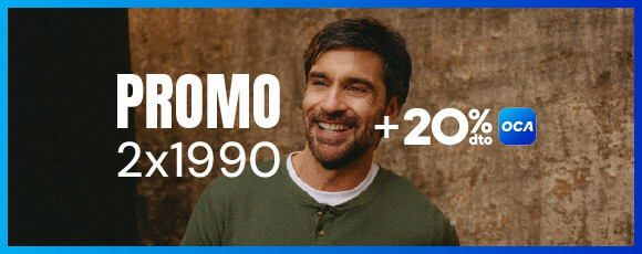 HomeMedio2 PROMO 2X1990 AGO 2026 OCA