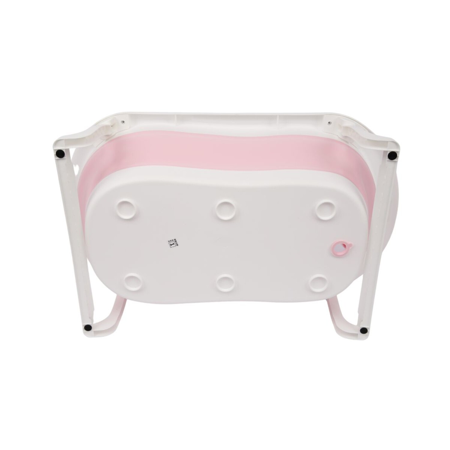 Bañito de Bebé Plegable Bañera Para Bebés con Baby Splash Color Rosa —  Clemur