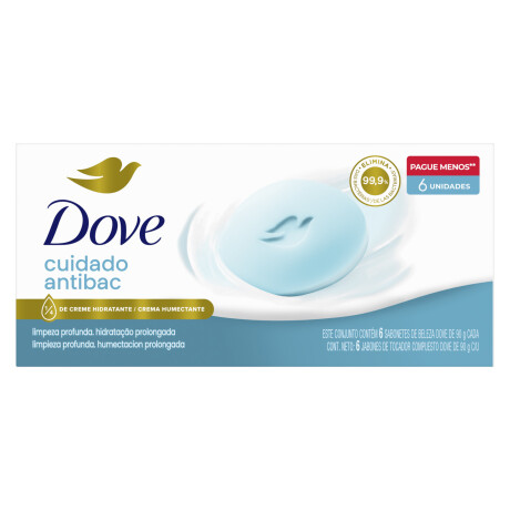 Pack Jabón Dove Cuida y Protege 90g 6 Unidades Pack Jabón Dove Cuida y Protege 90g 6 Unidades