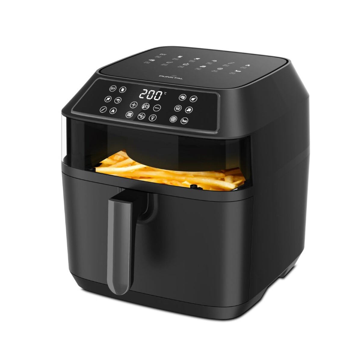 Freidora Sin Aceite Digital PK-013 FD 1700 W 8 Lts 