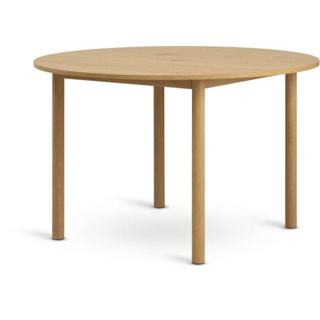 Mesa de comedor ALSTED Ø120 color roble Roble