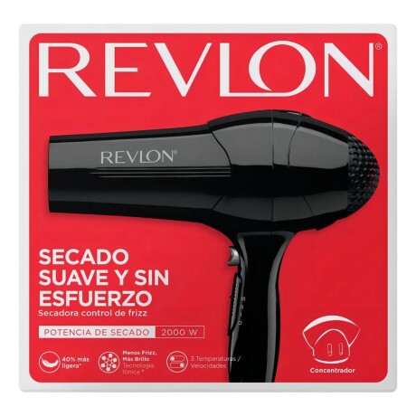Secador de pelo Revlon Essentials anti de frizz 2000W Secador de pelo Revlon Essentials anti de frizz 2000W