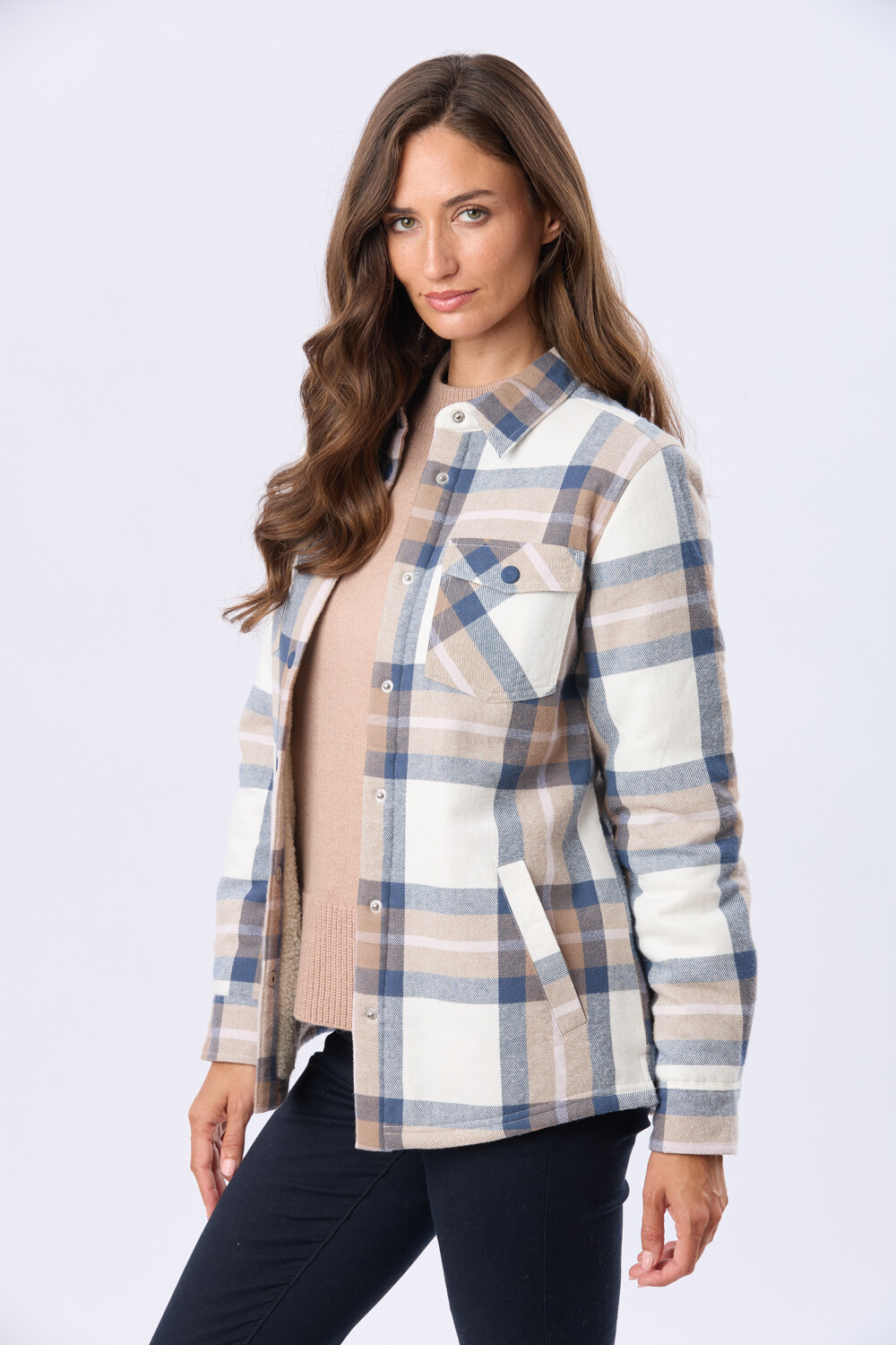 CAMPERA DE VIYELA Azul