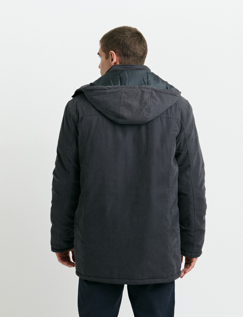 300781 CAMPERA HARRINGTON LABEL Azul Oscuro