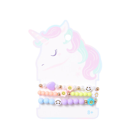 Set pulseras unicornio 3pcs Set pulseras unicornio 3pcs