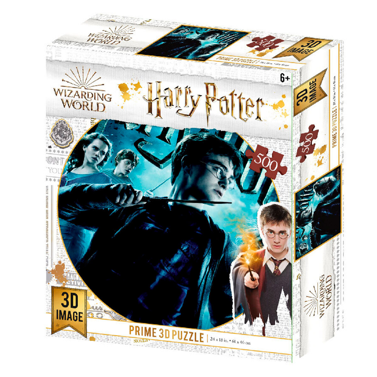 Puzzle Prime 3D Lenticular Harry Potter 500 Piezas 