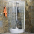 MAMPARA DE BAÑO 80 X 80 XM X 2 MT - CURVA MAMPARA DE BAÑO 80 X 80 XM X 2 MT - CURVA