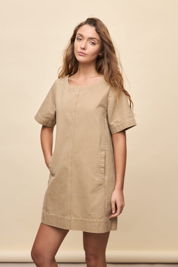 VESTIDO IRON Camel