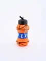 BOTELLA PELOTA BASKET SILICONA NARANJA