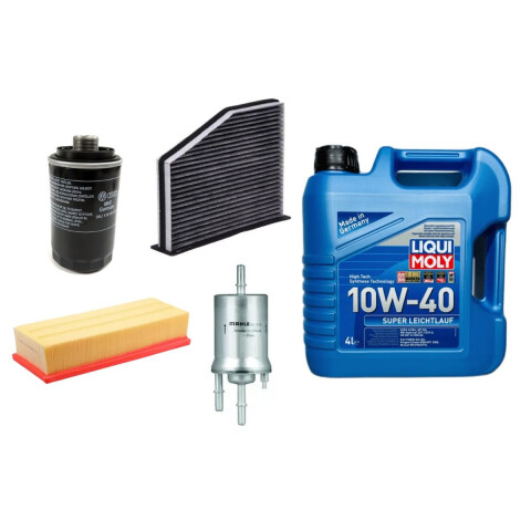 KIT DE FILTROS Y ACEITE 10W40 LIQUI MOLY (TSI) Kit De Filtros Y Aceite 10w40 Liqui Moly (tsi)