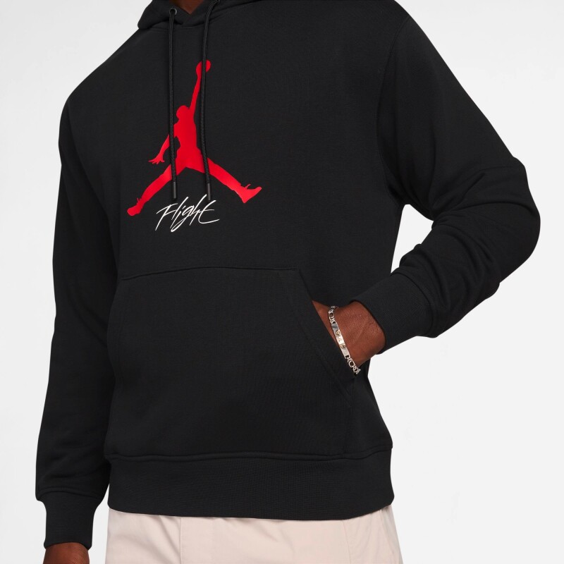 Jacket Jordan Baseline Hoodie de Hombre Negro