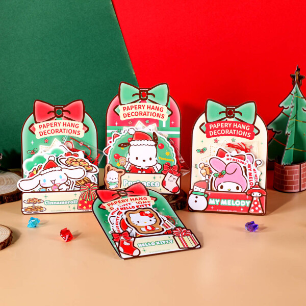 Set colgantes navideños Sanrio Pochacco