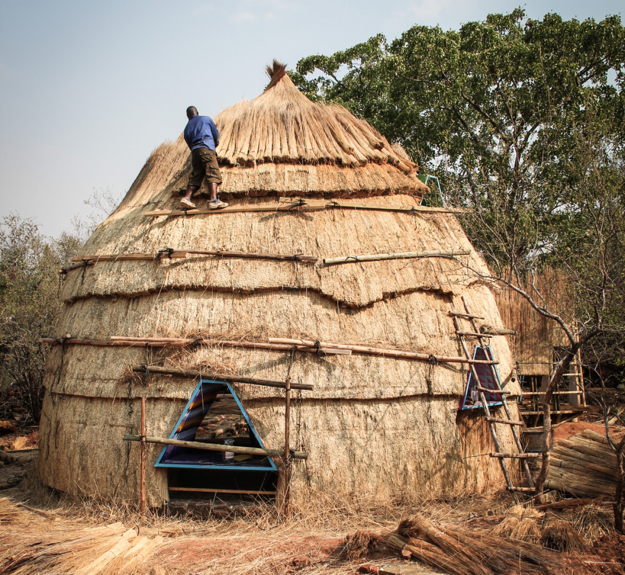 Kindergarten Zimbabwe, Studio Anna Heringer