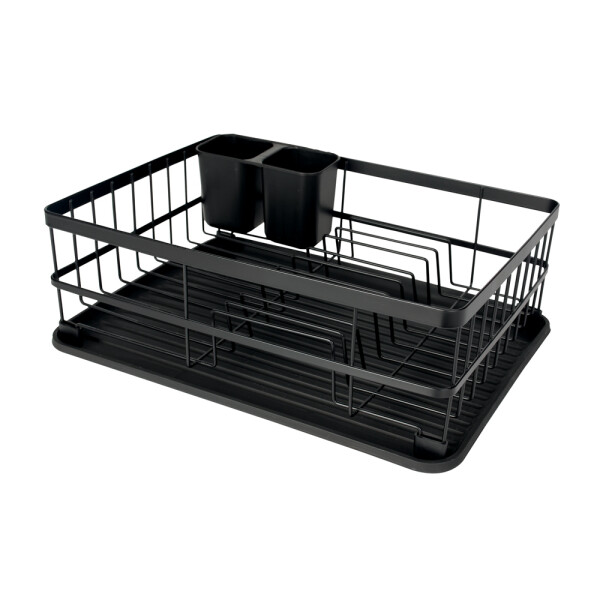 ESCURRIDOR DE PLATOS NEGRO FOSCO NEGRO