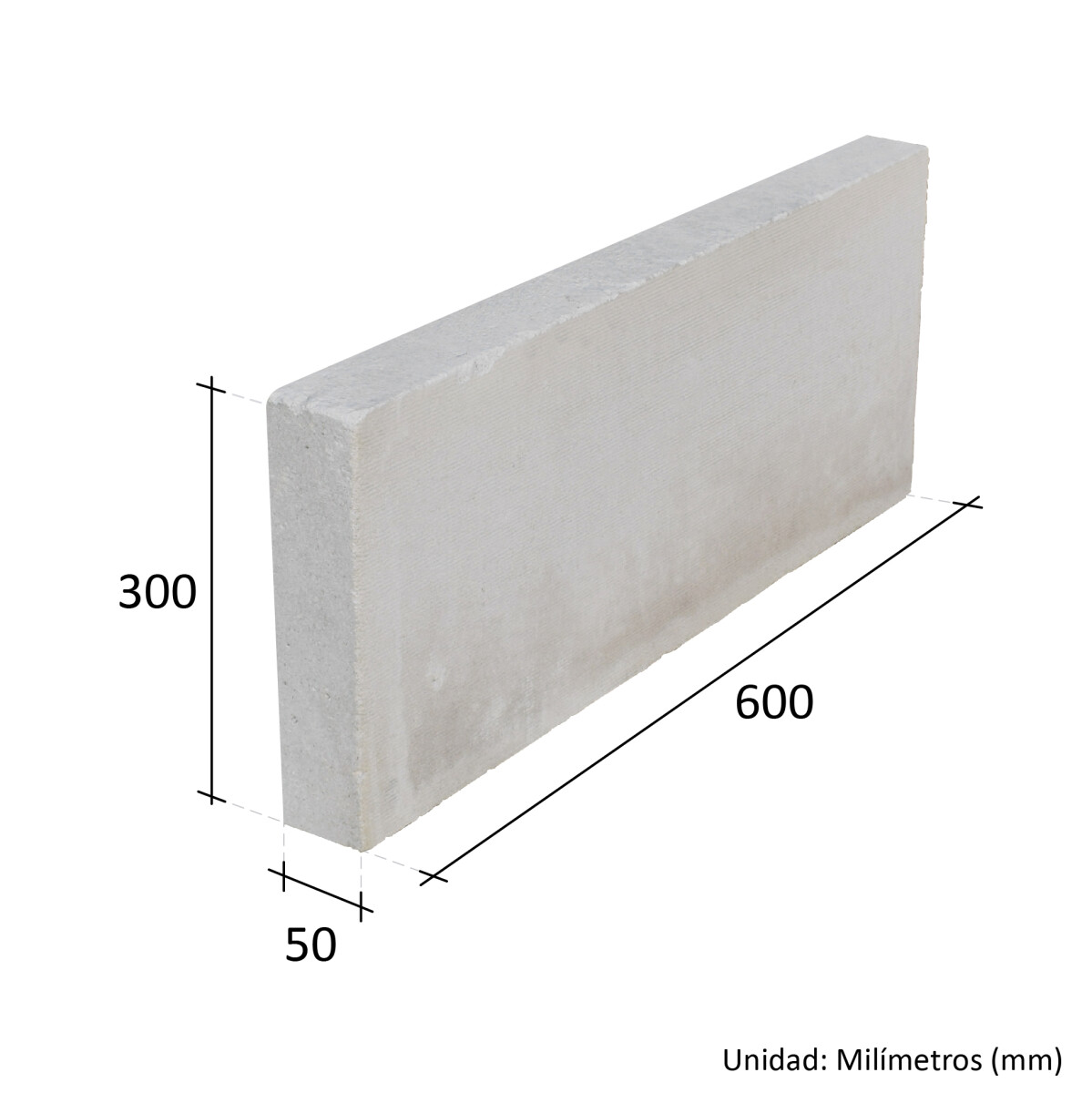 Bloque De Hormigon Celular 5,0x30x60 Cm Celucom 