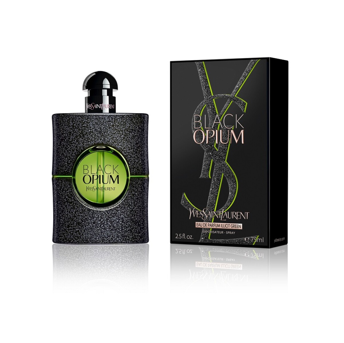 Perfume Yves Saint Laurent Black Opium Edp Illicit Green 75ml 