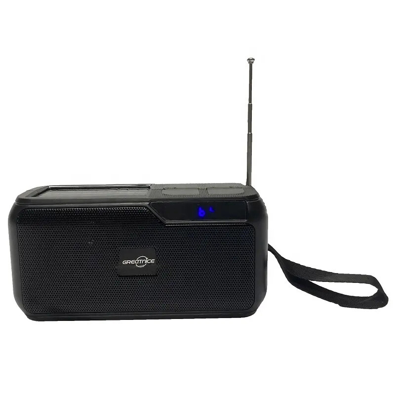 Radio parlante portátil bluetooth GTS-1419 con carga solar Radio parlante portátil bluetooth GTS-1419 con carga solar