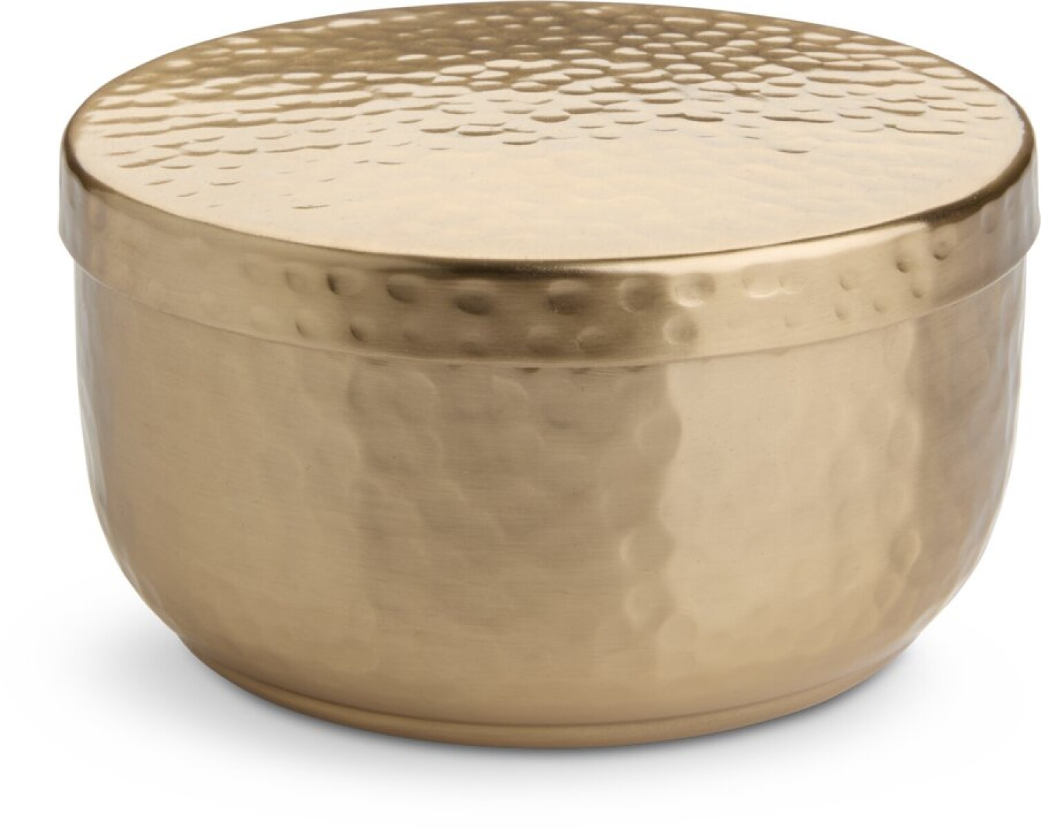 Tarro de almacenaje TENHULT Ø11x6 cm dorado 