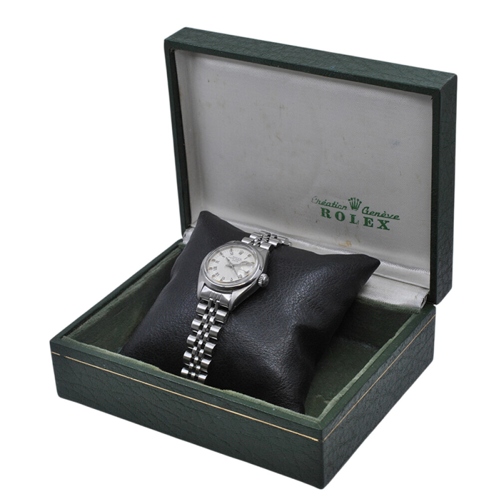Rolex Date dama modelo 6916 año 1980 con estuche Rolex Date dama modelo 6916 año 1980 con estuche