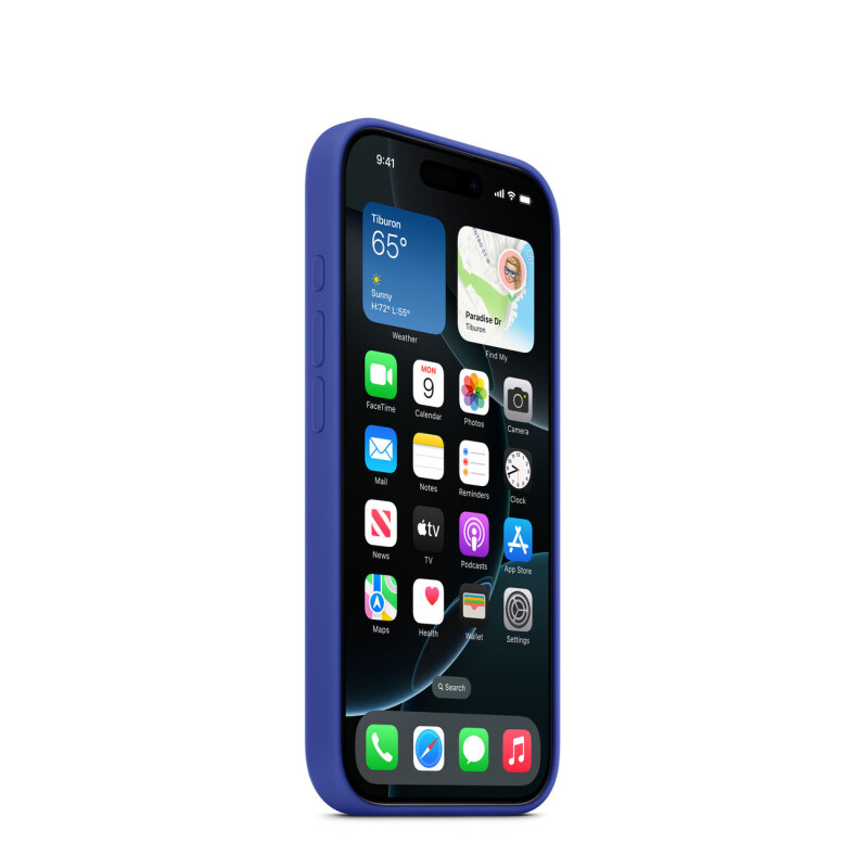 Funda Apple iPhone 16 Pro Silicone Case - Ultramarine Funda Apple iPhone 16 Pro Silicone Case - Ultramarine