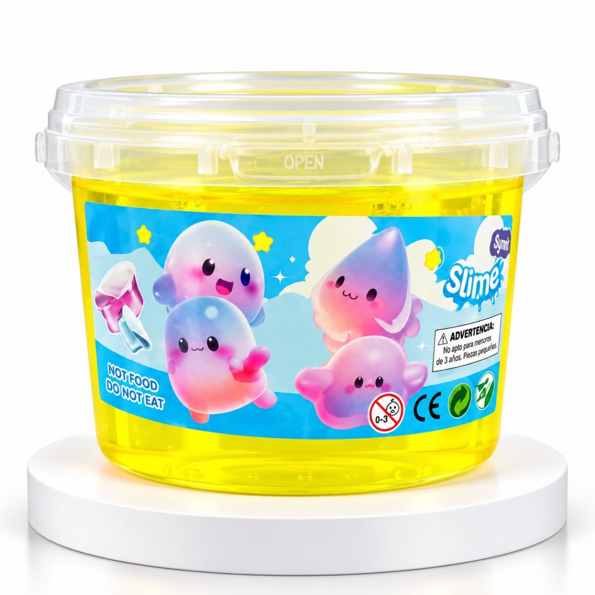 Slime 500g - Amarillo 