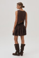 Falda Blair Chocolate