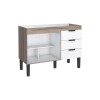 Mueble bajo mesada cocina con aéreo blanco Mueble Bajo Mesada Cocina Con Aéreo Blanco