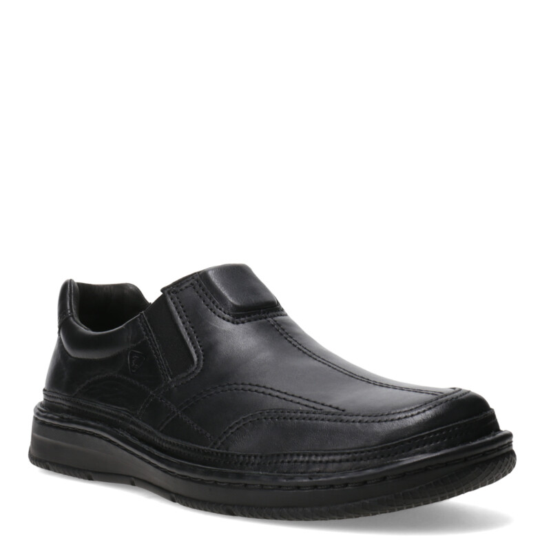 Zapatos de Hombre Lombardino Casual Elastico Negro