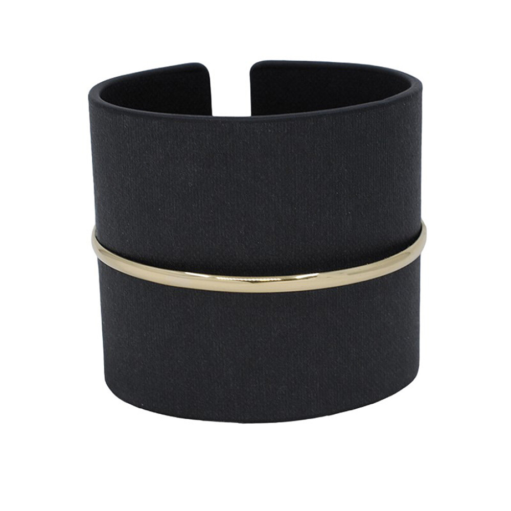 Pulsera Esclava Bombe En Oro 18K. Diametro 5,5 Cm Pulsera Esclava Bombe En Oro 18K. Diametro 5,5 Cm