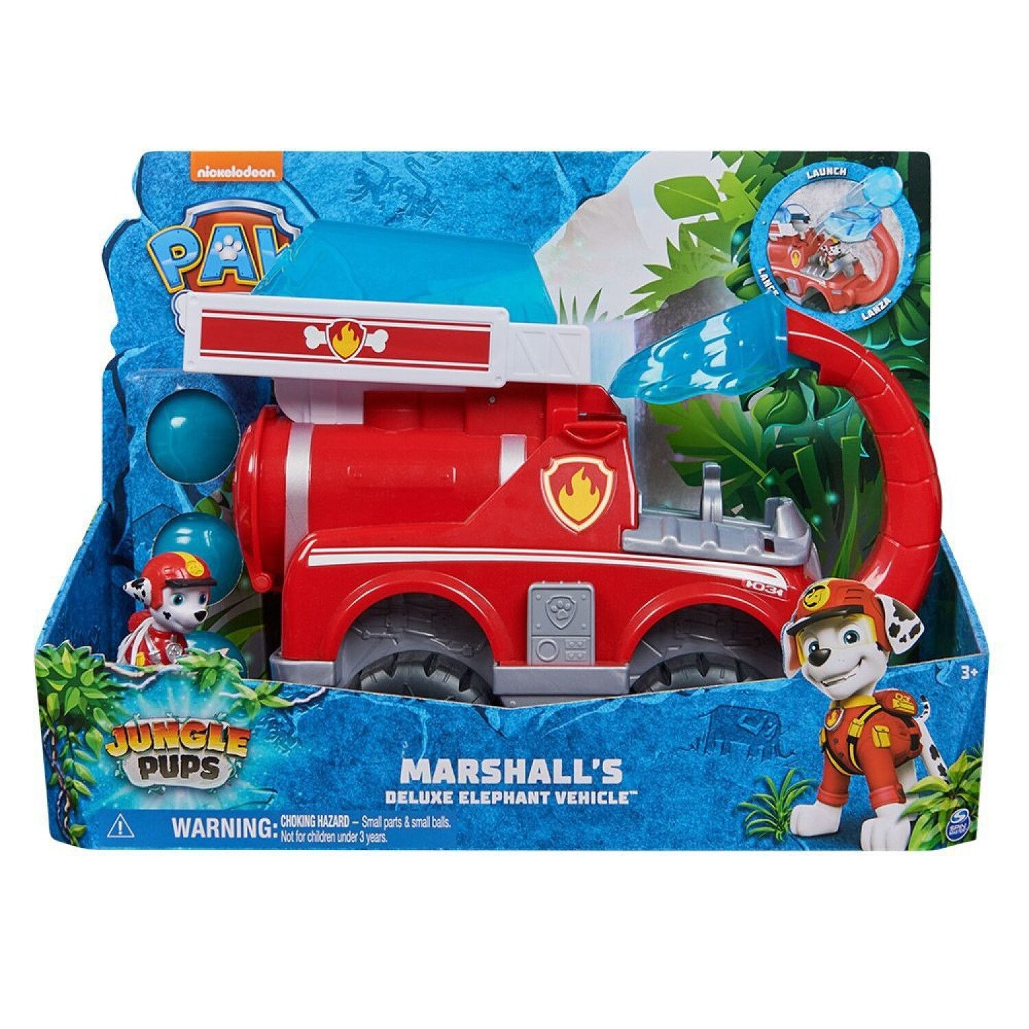 Vehiculo Transformable Paw Patrol Patrulla Canina Marshall Universo Binario