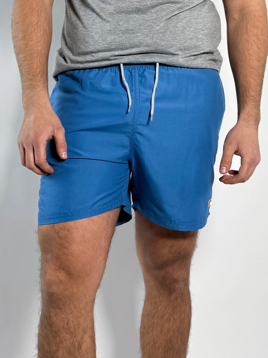 Short de baño liso Salvo - Piedra 