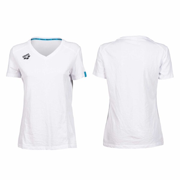 Remera Deportiva Para Mujer Arena Women's Team T-Shirt Panel Blanco