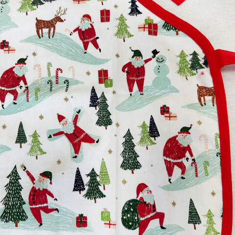 Delantal infantil de navidad Papa Noel TV1708