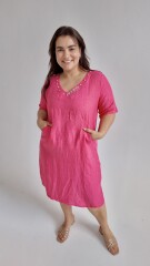 Vestido Caroline Vestido Caroline Rosado