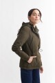 Campera con cierres VERDE OLIVA