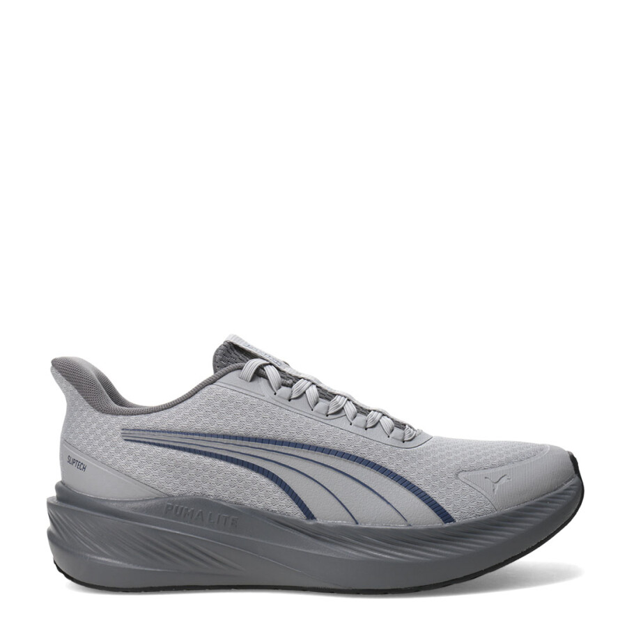 Championes de Hombre Puma Dasher Lite Slip Tech Gris - Azul Marino