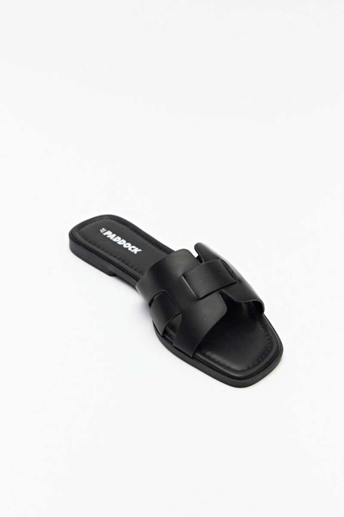SANDALIA PADDOCK RAPS Negro