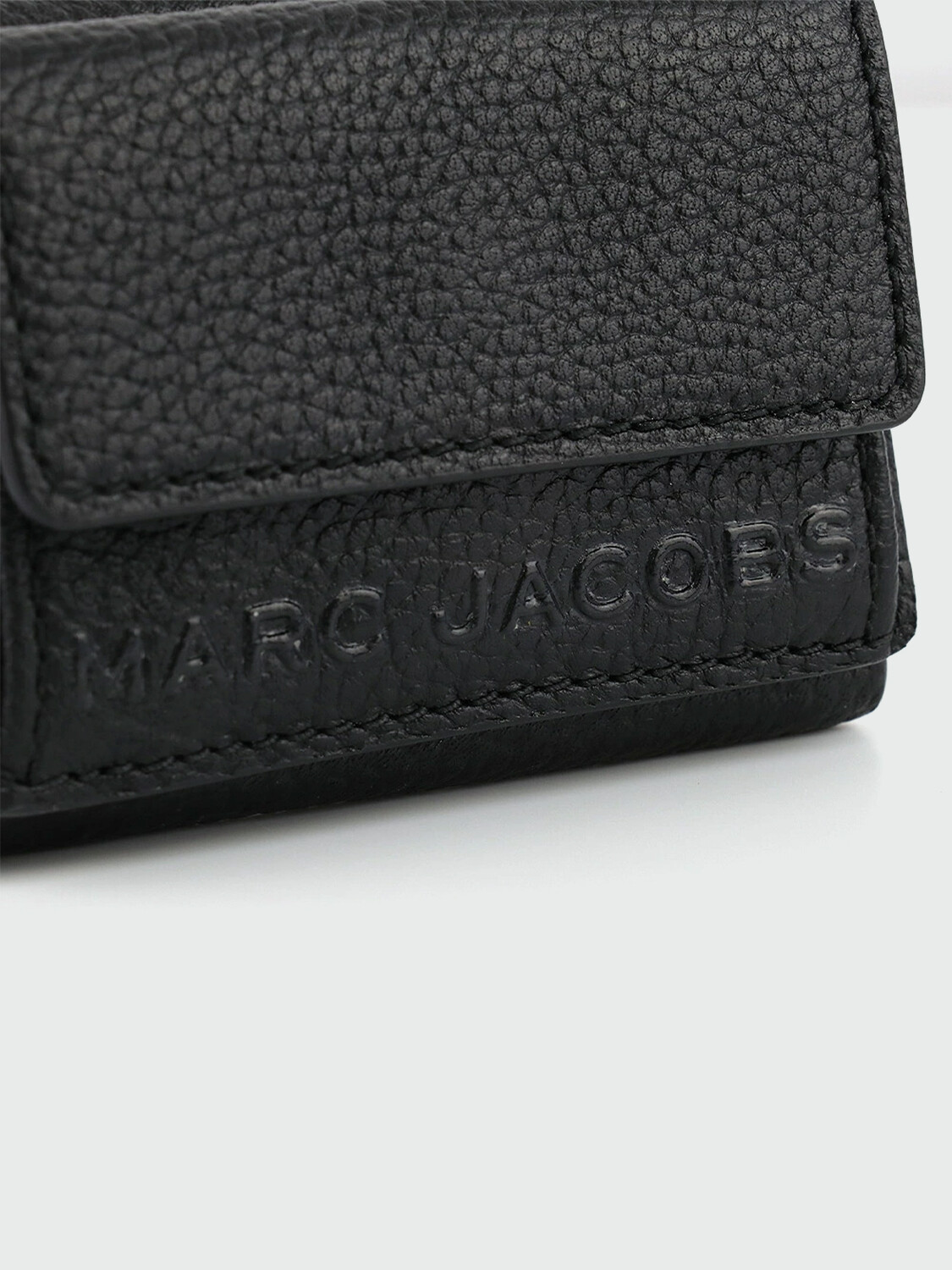 Billetera de cuero compacta, Marc Jacobs 0