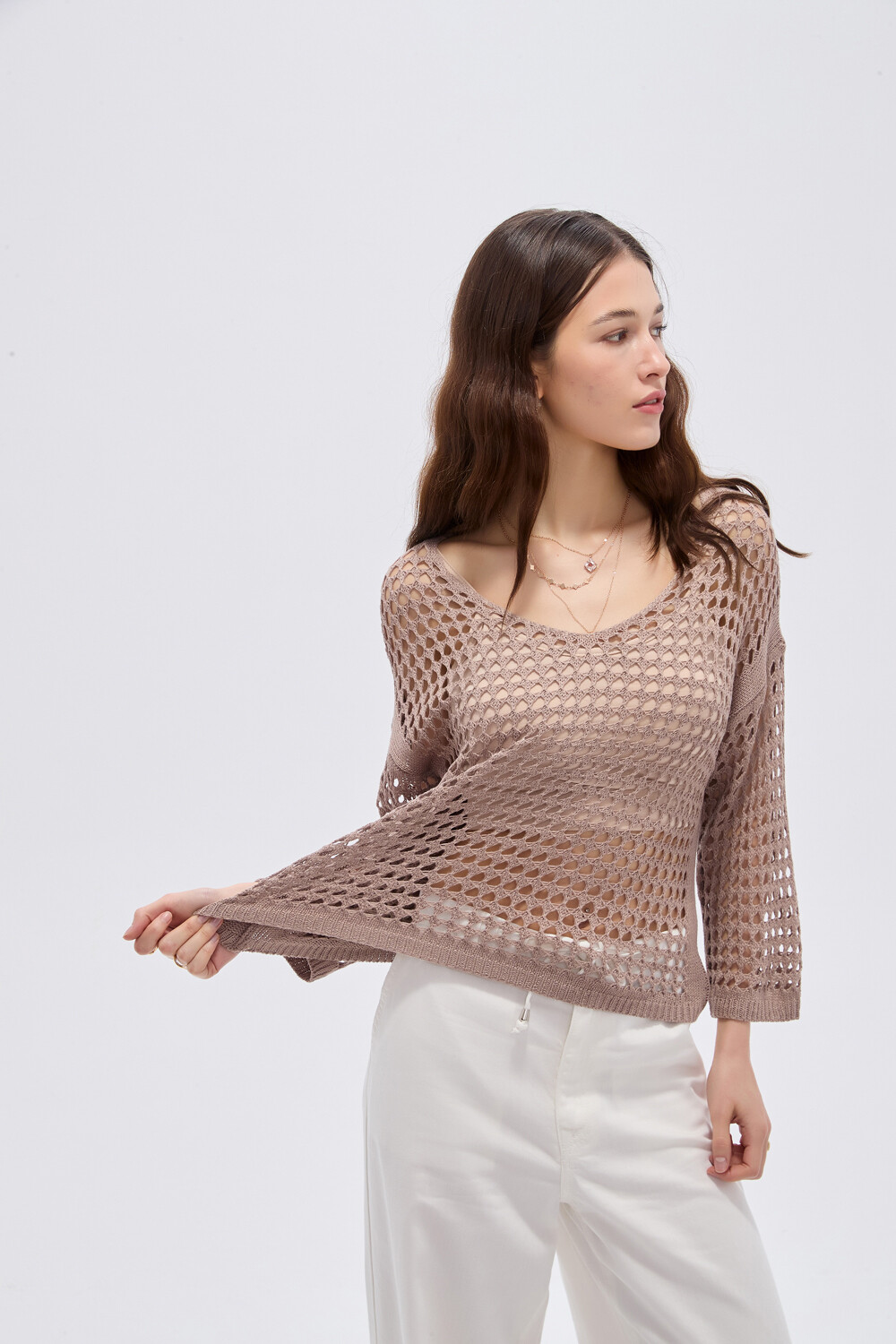 Sweater Esdren Taupe Claro